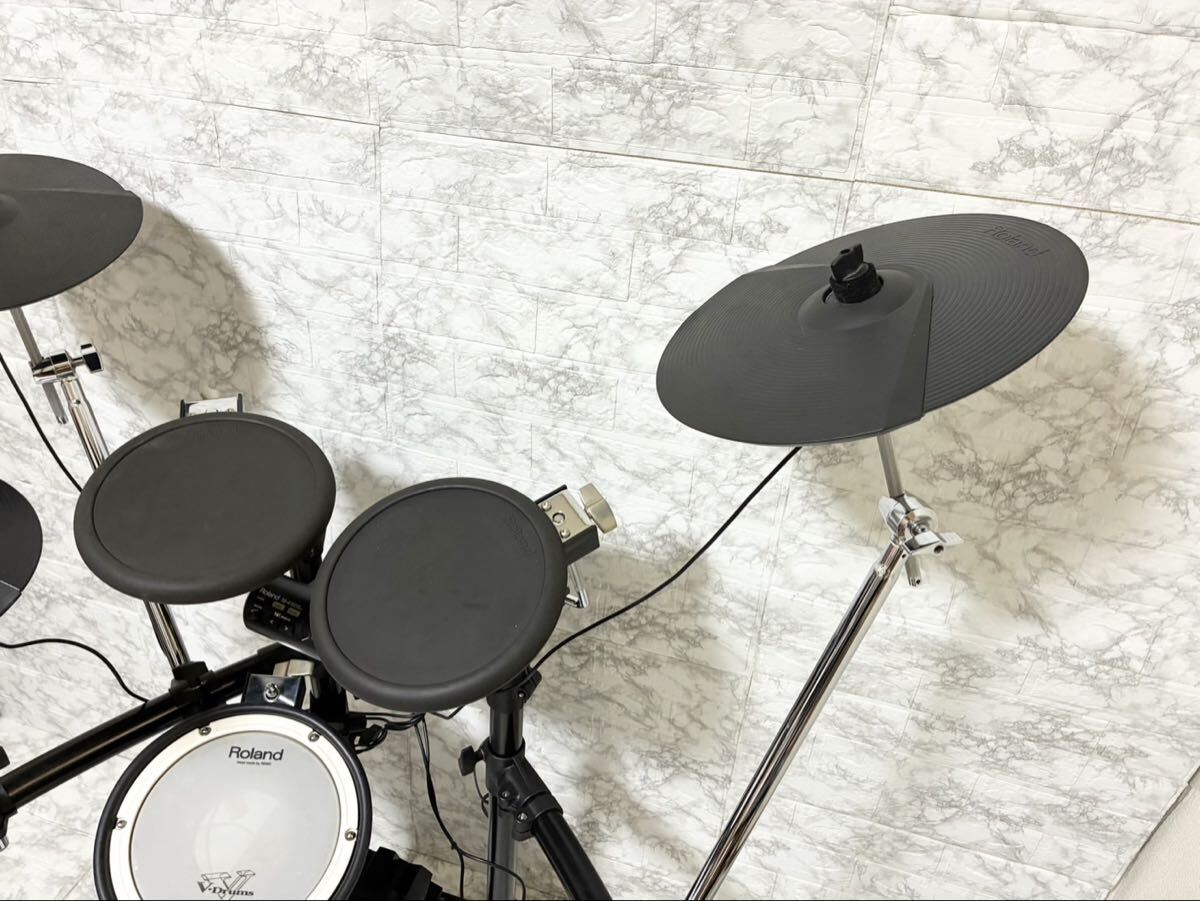 【動作確認済 美品】ROLAND ローランド V-Drums TD-4 電子ドラム ACアダプタ 取扱説明書付き_画像3