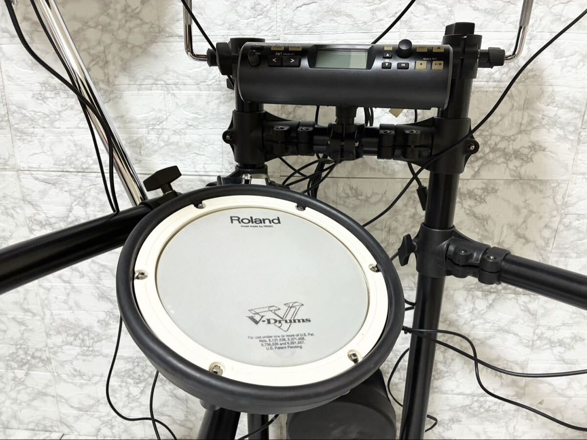 【動作確認済 美品】ROLAND ローランド V-Drums TD-4 電子ドラム ACアダプタ 取扱説明書付き_画像4