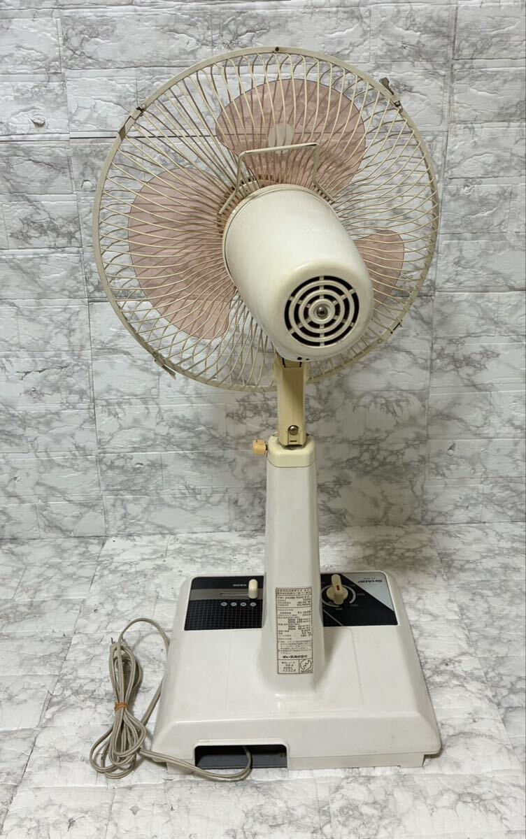 【動作確認済】SHARP シャープ 扇風機 昭和レトロ PJ-35ZS 1986年 首振り タイマー _画像3
