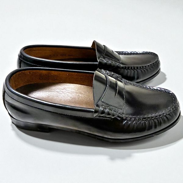 REGAL リーガル ローファー レザーシューズ コインローファー FH14 ブラック レザーレディース 4963 00064001_画像3
