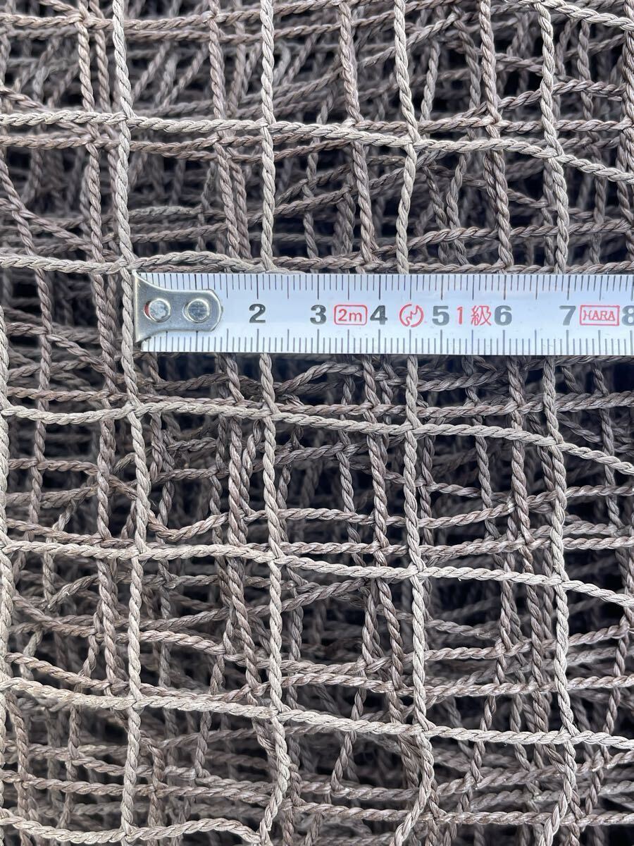 野球・ゴルフ・テニスetc 中古防球ネット/約4m×4m/網目2cm×2cm/防護/防止/防球/対策/保護/練習場/多目的//野菜・果物保護/鳥・獣対策_画像2