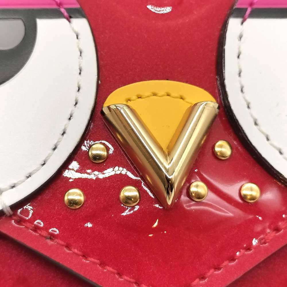  Louis Vuitton porutofoiyu vi kto Lee n красный три складывать Mini кошелек A разряд монограмма veruniM62317 б/у LOUISVUITTON