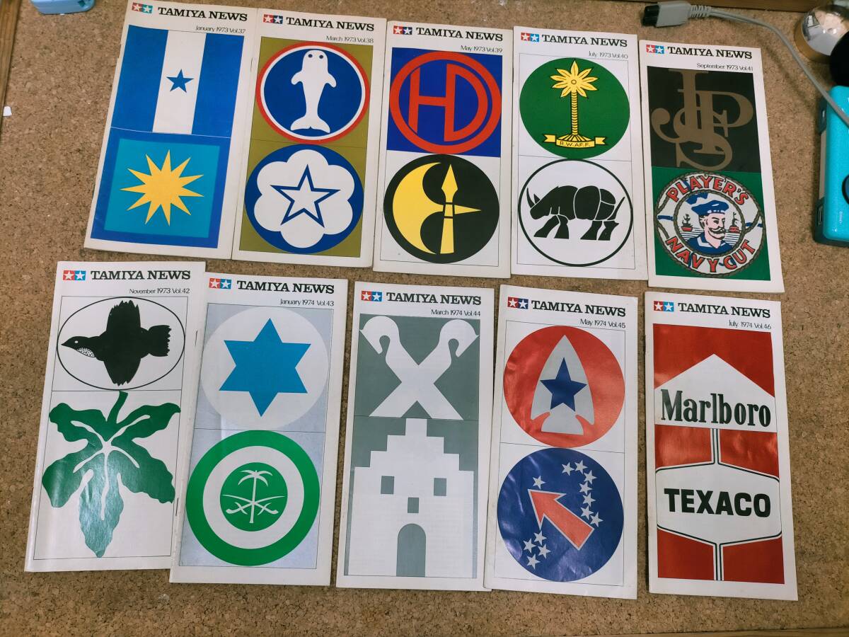 ★タミヤニュース　1971年　VOL.26から1974年VOL.48　22冊セット　まとめて　VOL.27抜け　Used　TAMIYA NEWS_画像2