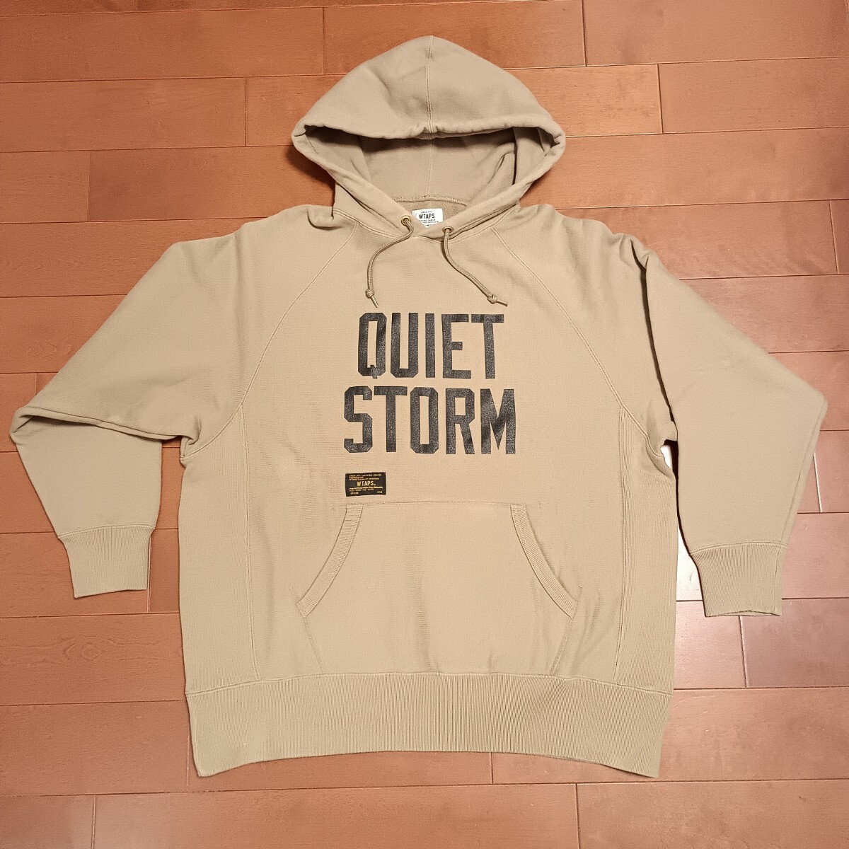 WTAPS／ダブルタップス／DESIGN HOODED QUIET STORM／デザインフーデッド クワイエットストーム／中古品_画像1