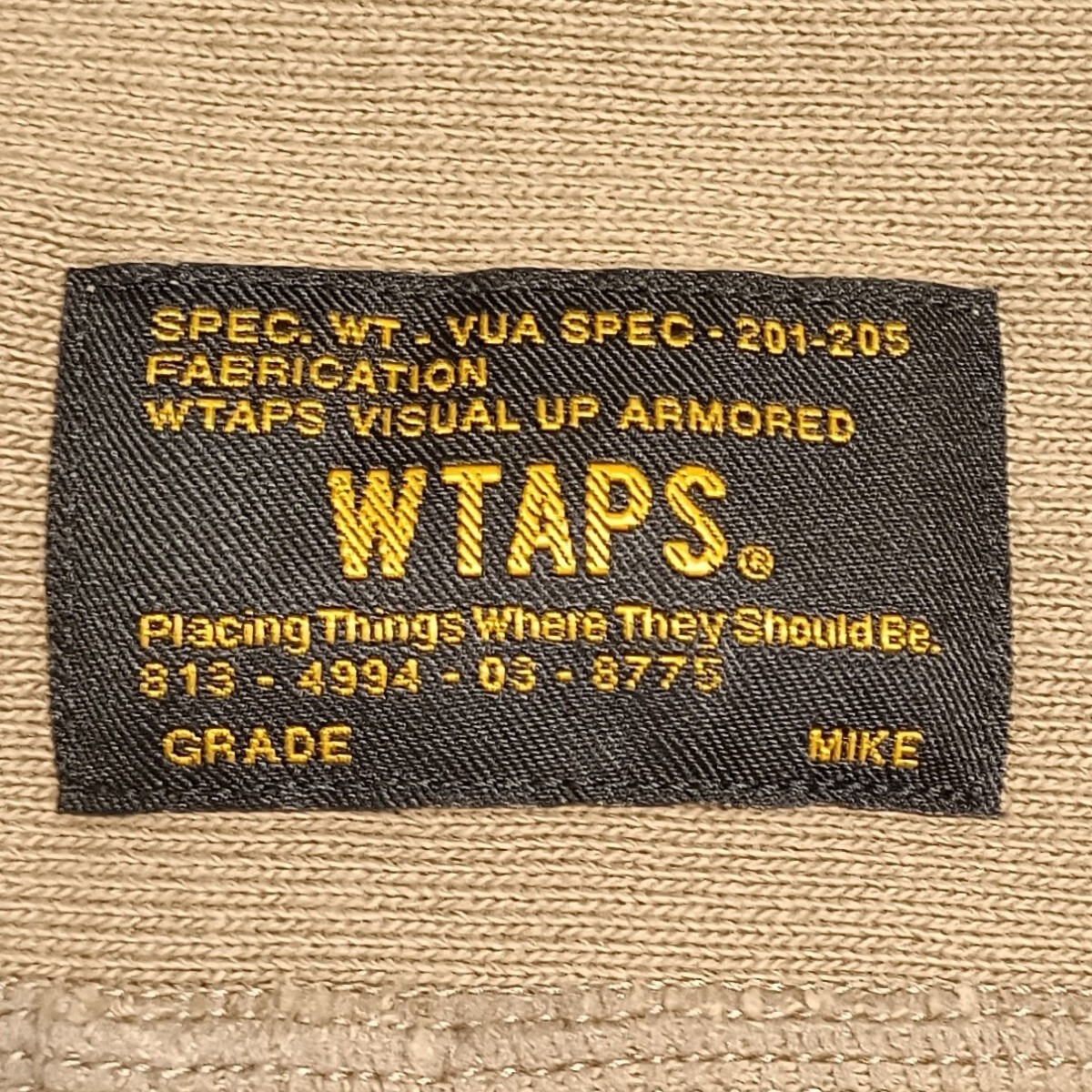 WTAPS／ダブルタップス／DESIGN HOODED QUIET STORM／デザインフーデッド クワイエットストーム／中古品_画像4