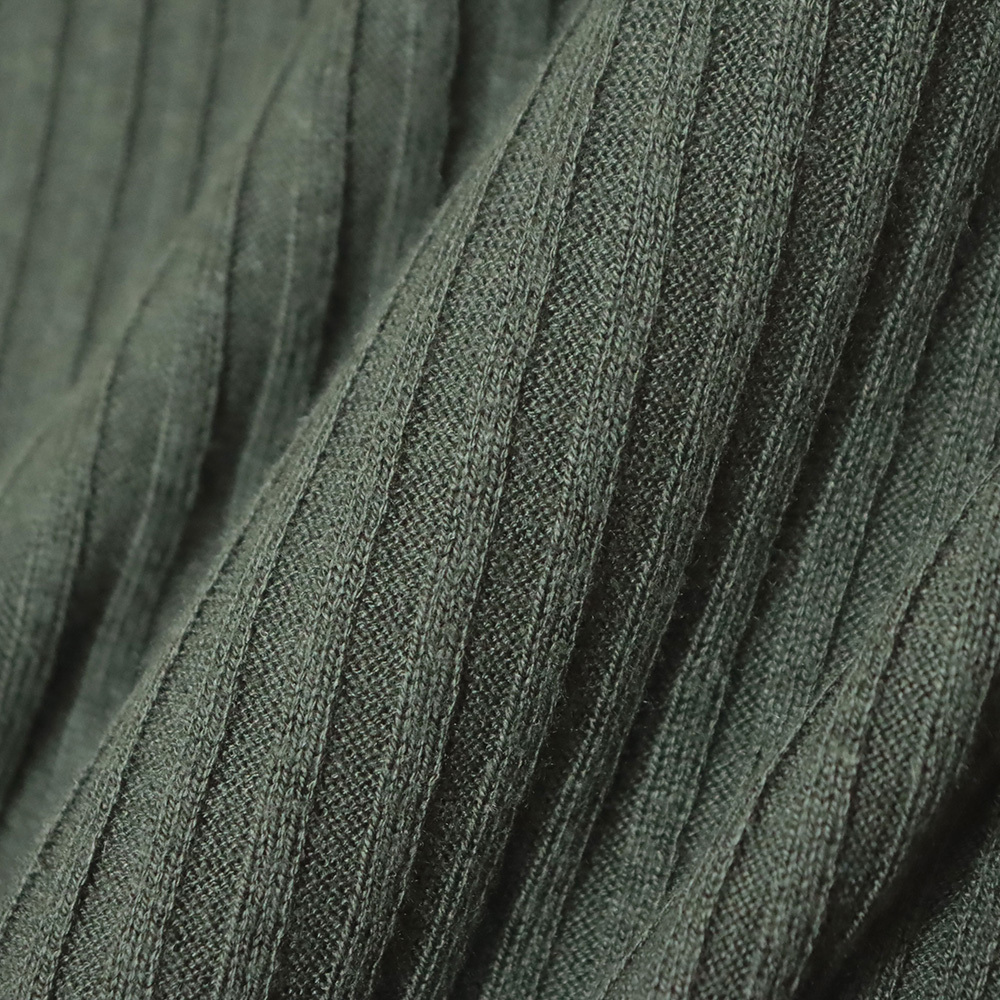 1円/ANTONY MORATO/XLサイズ/半袖ニット リネンブレンド リブニット 胸ポケット アントニーモラート 新品/グリーン/ma210/_画像5