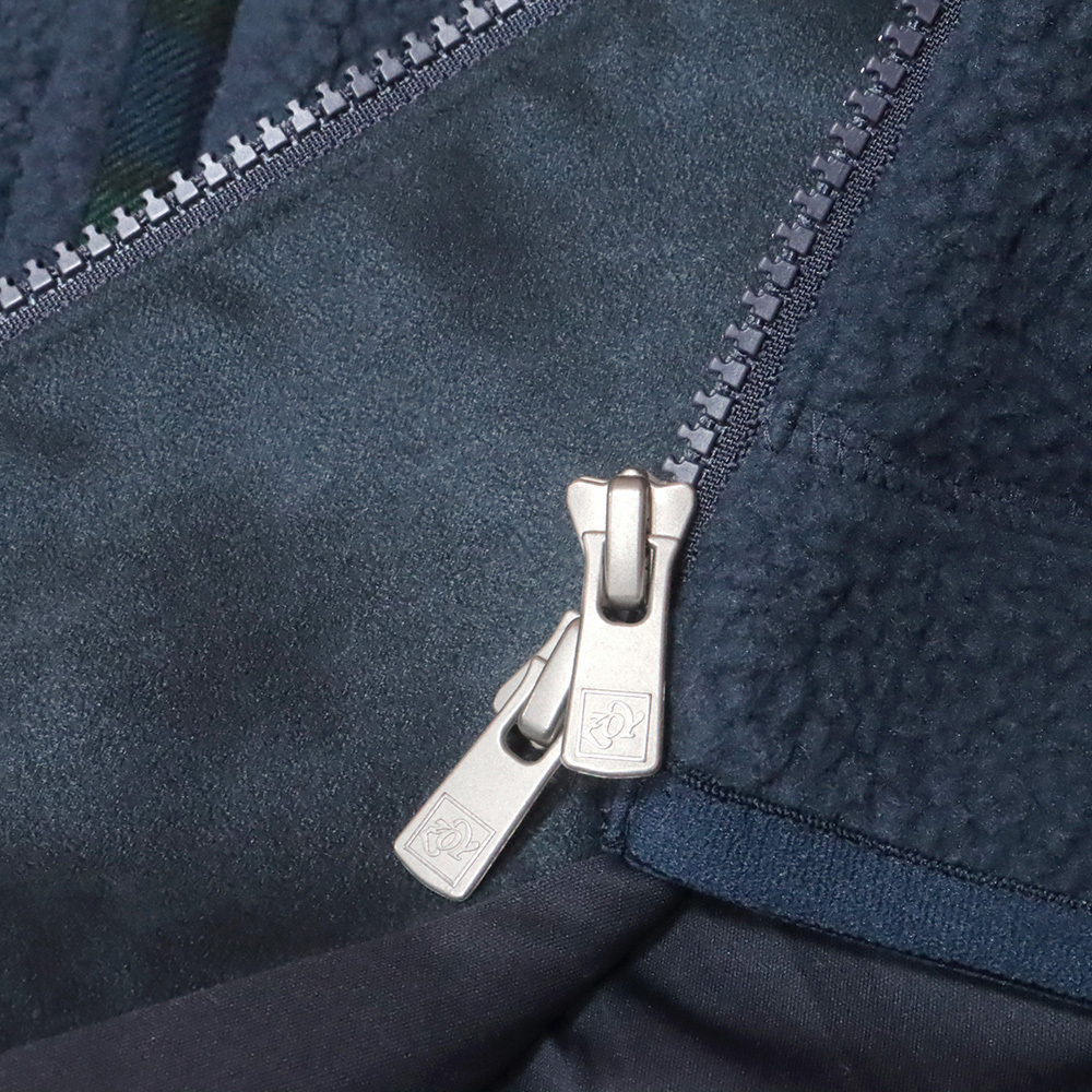 1円/秋冬/ZOY/1(M)サイズ/フリースブルゾン 071424136 POLARTEC THERMAL PRO ポーラテック ゴルフ ゾーイ 新品/紺/ネイビー/md373a/_画像7