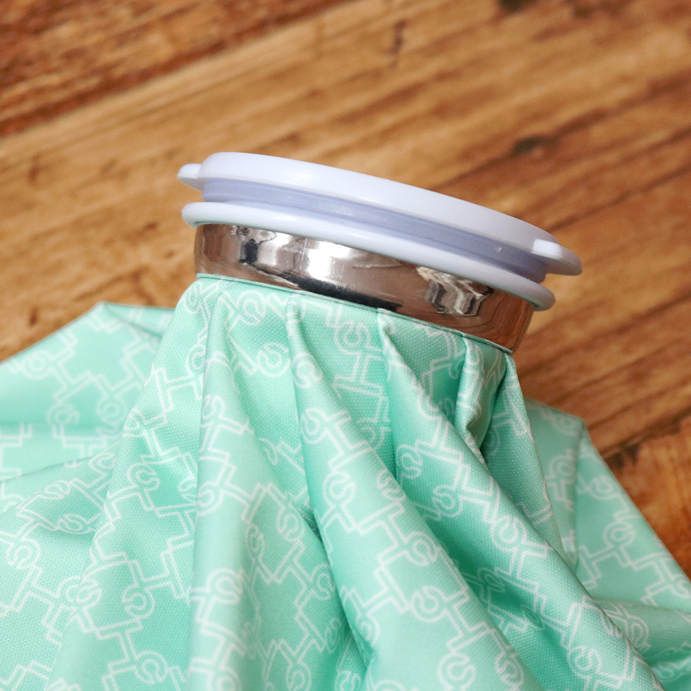 1円/Heal Creek/氷のう 003-98407 アイシング ロゴ プリント 熱中症対策 暑さ対策 ヒールクリーク 新品/ブルーグリーン/ki256/_画像3