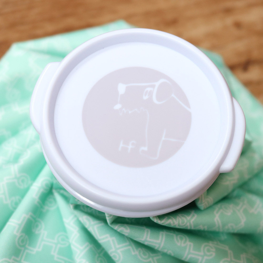 1円/Heal Creek/氷のう 003-98407 アイシング ロゴ プリント 熱中症対策 暑さ対策 ヒールクリーク 新品/ブルーグリーン/ki256/_画像4