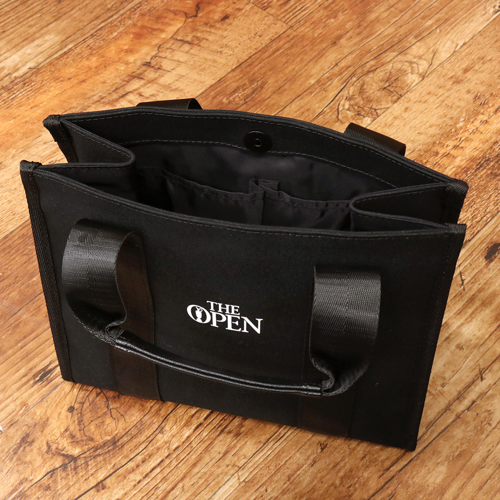 1円/THE OPEN × VIVA HEART/コラボ カートバッグ 176-88300 ゴルフ 全英オープン ジ・オープン ビバハート 新品/黒/ブラック/mc204/_画像4