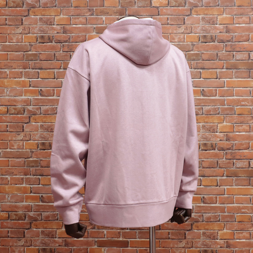 1円/LARDINI/XLサイズ/パーカー EQLMML351 EQ62023 ジャージー伸縮 無地 万能 ダブルジップ イタリア製 新品/ピンク/kg155/_画像2