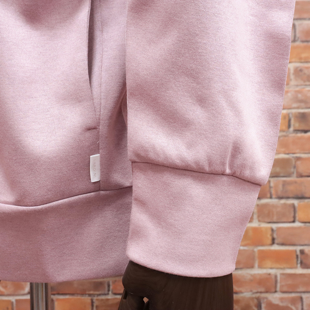 1円/LARDINI/XLサイズ/パーカー EQLMML351 EQ62023 ジャージー伸縮 無地 万能 ダブルジップ イタリア製 新品/ピンク/kg155/_画像4