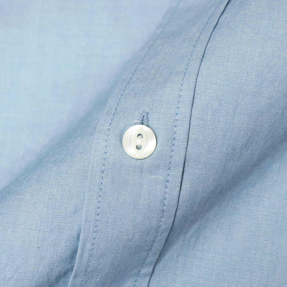 1円/Nudie Jeans/Mサイズ/訳 長袖シャツ ESBEN DUSTY FLAT 綿100％ スラブ メンズ ヌーディージーンズ 新品/青/ブルー/me183/_画像4