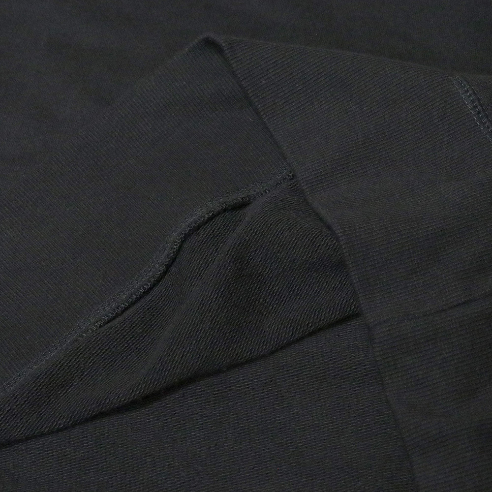 1円/Nudie Jeans/Mサイズ/スウェット EVERT LIGHT SEWATSHIRT オーガニックコットン ヌーディージーンズ 新品/黒/ブラック/me226/_画像6