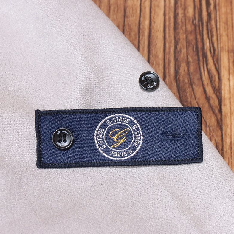 1円/秋冬/g-stage/46サイズ/パーカー ダウンファブリック ストレッチ スエード調 千鳥格子 防寒 機能性 新品/ベージュ/je104/_画像6