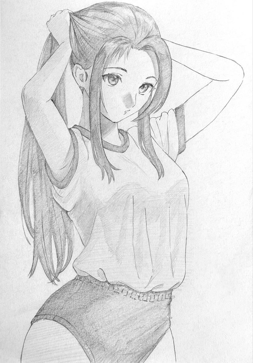  оригинал ручные иллюстрации черновой .[Mono1088~1090]A5 размер копировальная бумага 