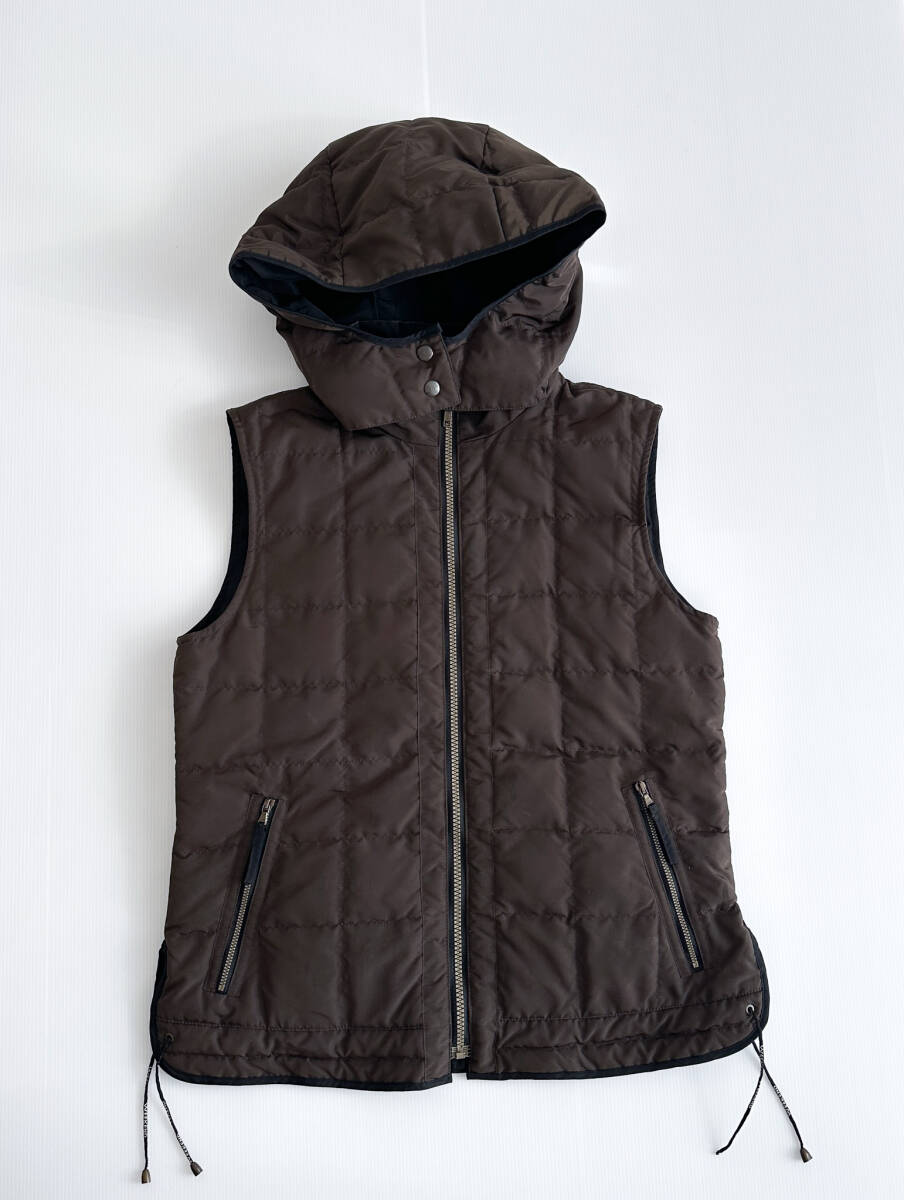 【リバーシブル】WEEKEND MaxMara マックスマーラ ウィークエンド / ダウンベスト 38 M ハンガリー製_画像1