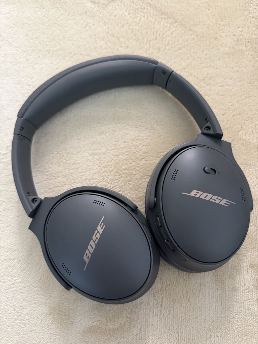 BOSE QuietComfort 45 headphones エクリプスグレー ワイヤレスヘッドホン ノイズキャンセリング Bluetooth_画像2