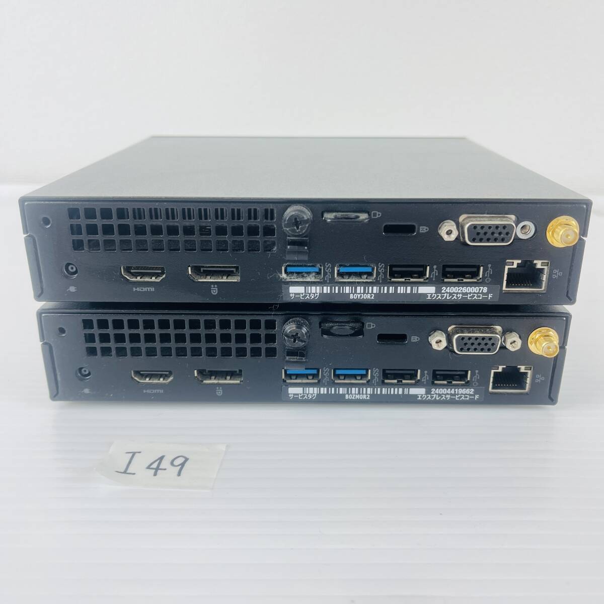 (ya)I49[2 шт. комплект ]DELL OptiPlex 3050 маленький шасси Basic Core i3 комплект PC персональный компьютер компьютер настольный 