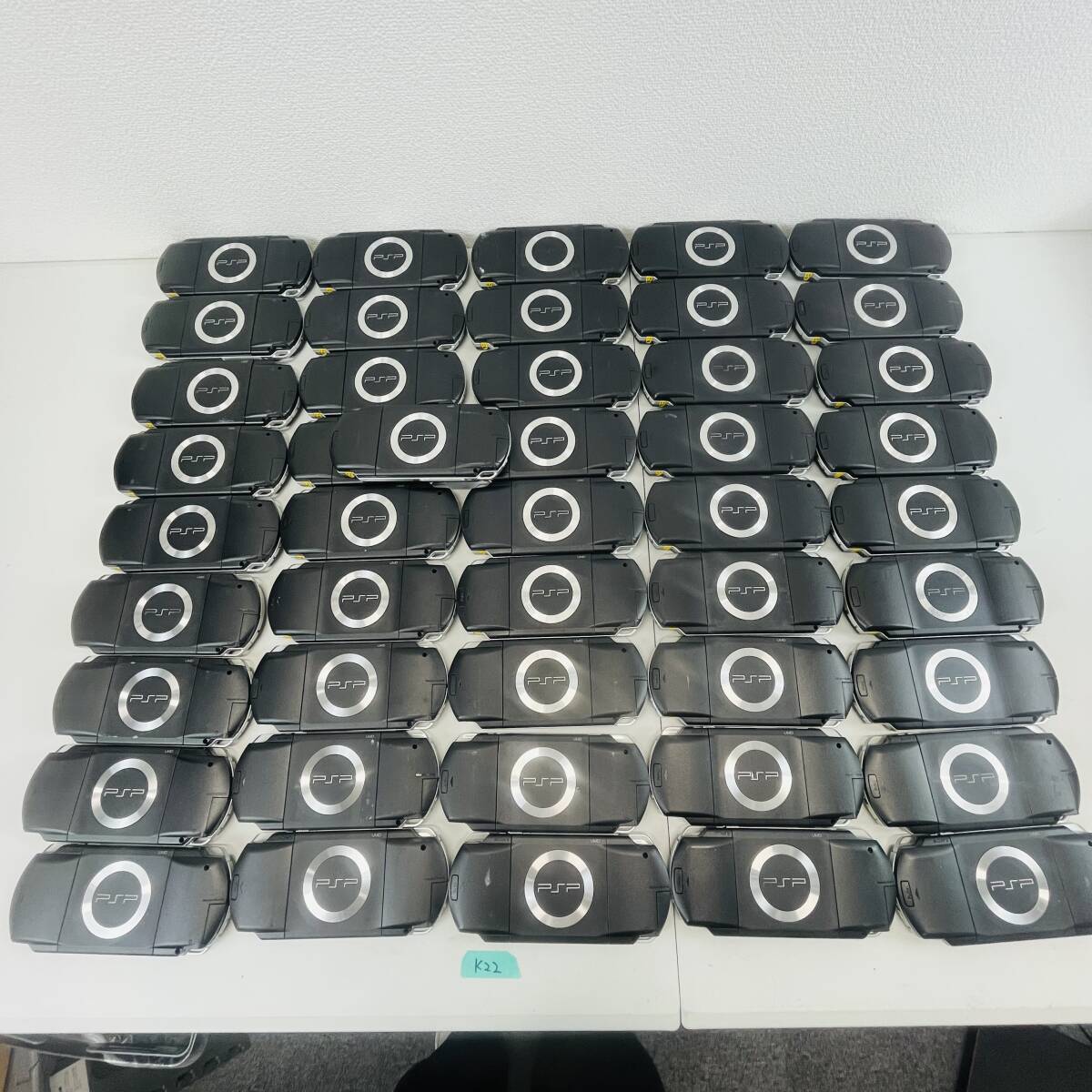 (ヤ)K22【動作OK 本体46台まとめ】SONY PSP 1000 ブラック 本体 まとめ PlayStation Portable プレイステーションポータブル 1000シリーズ_画像2