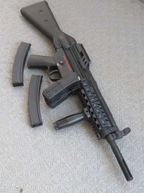  Tokyo Marui стандартный электрооружие MP5A4 фиксация stock экстерьер custom 