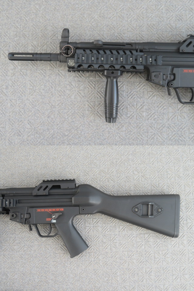  Tokyo Marui стандартный электрооружие MP5A4 фиксация stock экстерьер custom 