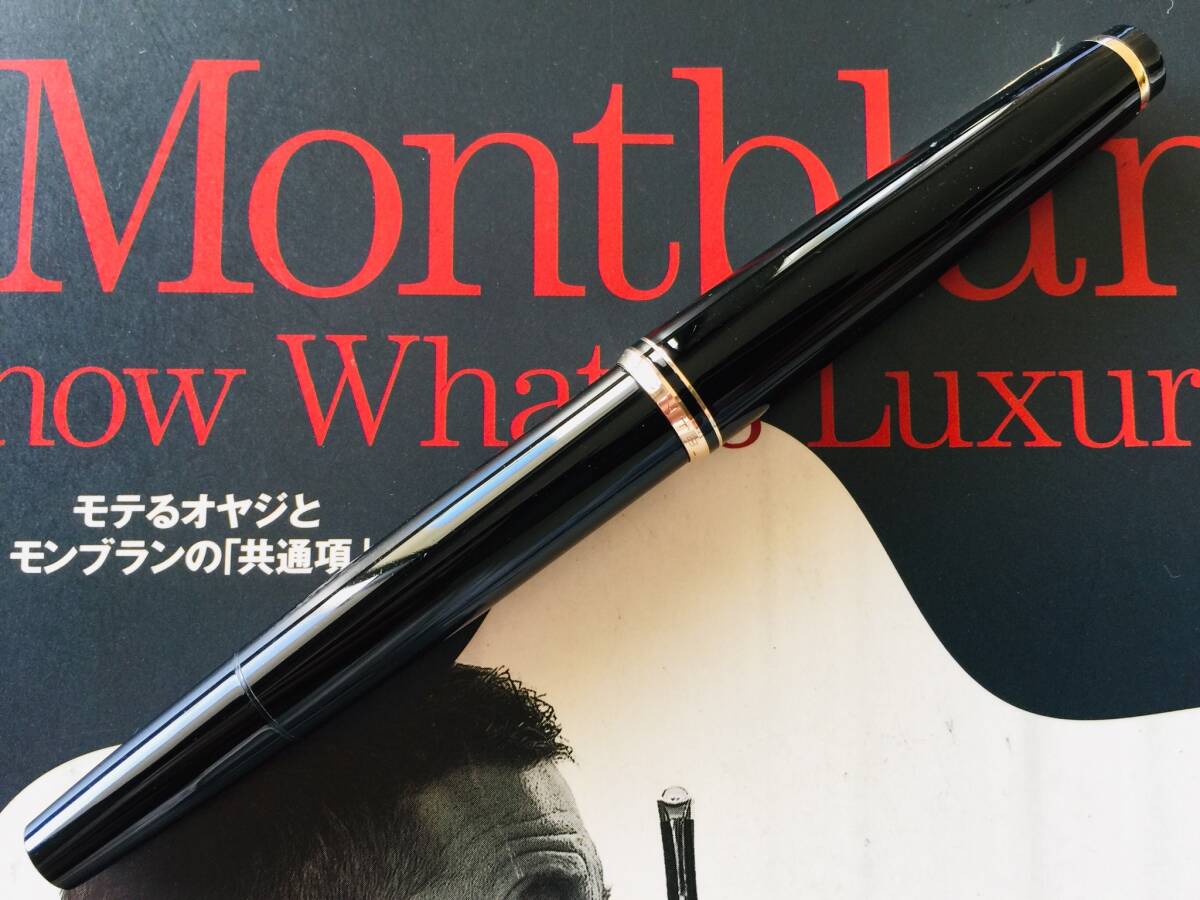 No.22 美品!60年代 二桁モンブラン ビンテージ万年筆14C EF_画像3