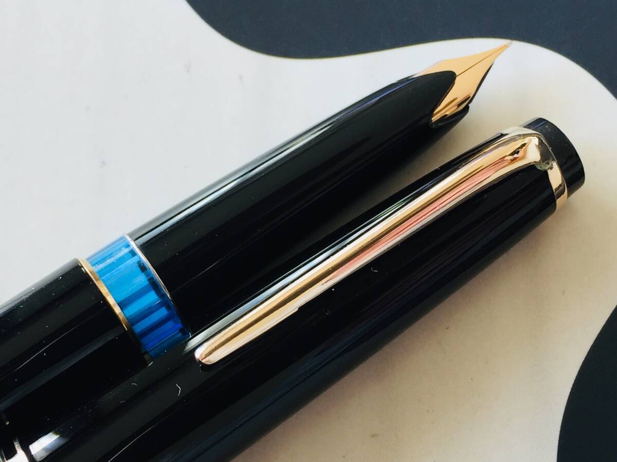 No.22 美品!60年代 二桁モンブラン ビンテージ万年筆14C EF_画像4