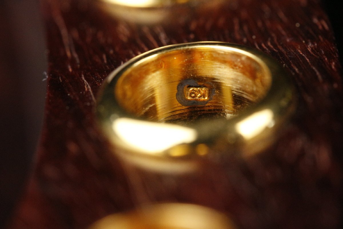 【LIG】最高級 三味線 紅木 東さわり K9刻印 金細 二本溝 子持綾杉胴 ケース付 和楽器 弦楽器 [.EP]25.10_画像7