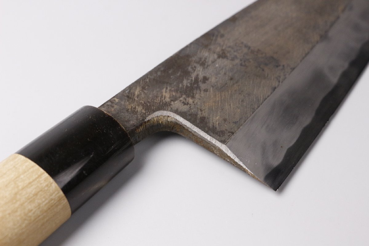 [LIG] более того шт. правильный . кухонный нож лезвие .24.9. общая длина 40.8. японский кухонный нож старый дом магазин лот [.QR]25.11