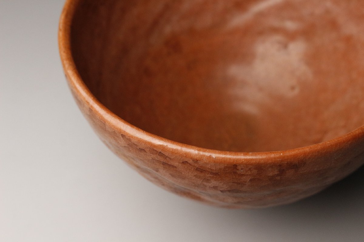 【LIG】十二代 楽吉左衛門 弘入作 赤茶碗 茶道具 即中斎書付箱 ① 2511150_画像5