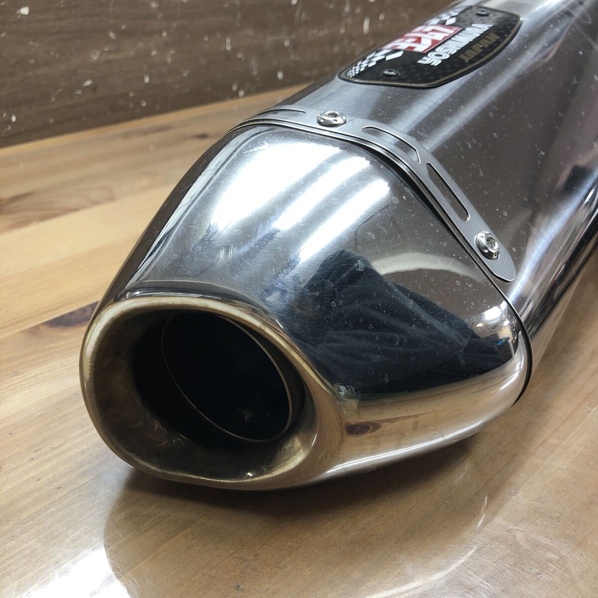 *GSX-S750 C533F-100〜外し ヨシムラマフラー_画像2