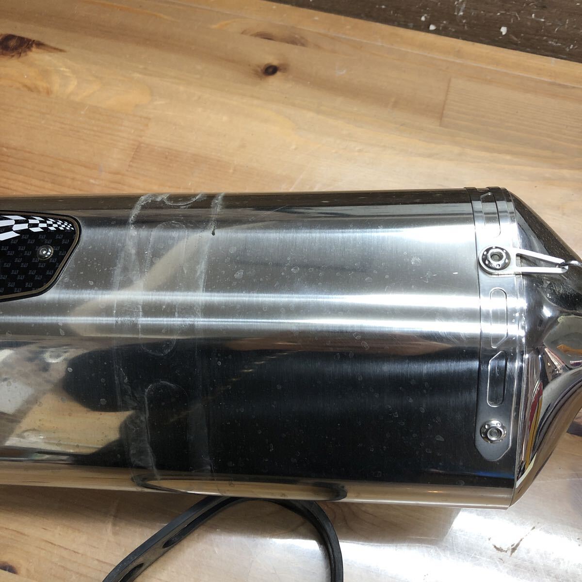 *GSX-S750 C533F-100〜外し ヨシムラマフラー_画像4