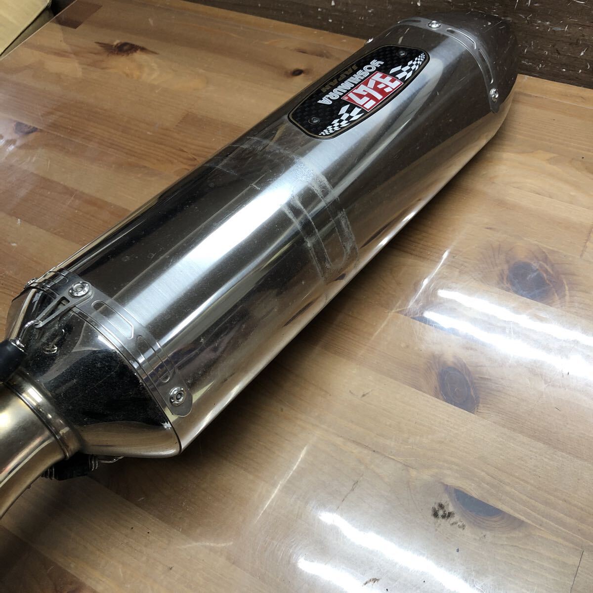 *GSX-S750 C533F-100〜外し ヨシムラマフラー_画像7