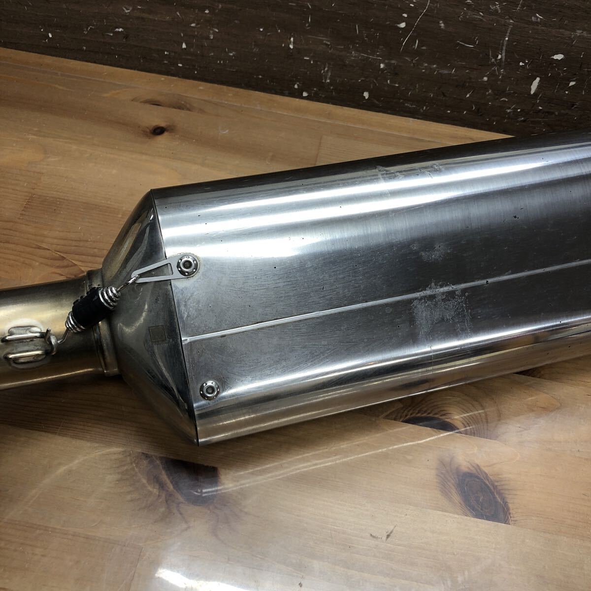 *GSX-S750 C533F-100〜外し ヨシムラマフラー_画像9