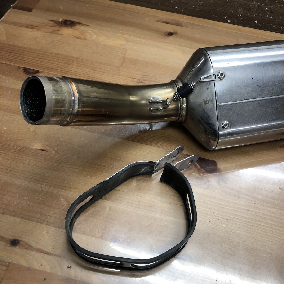 *GSX-S750 C533F-100〜外し ヨシムラマフラー_画像10