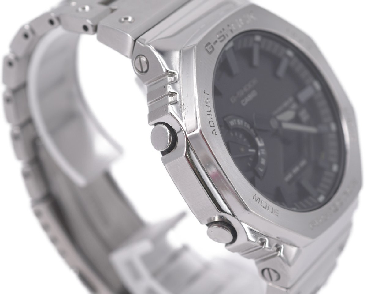 [中古品] 稼働品【CASIO】カシオ G-SHOCK GM-B2100D-1AJF Bluetooth モバイルリンク メンズ 動作OK 箱付 中古品_画像5