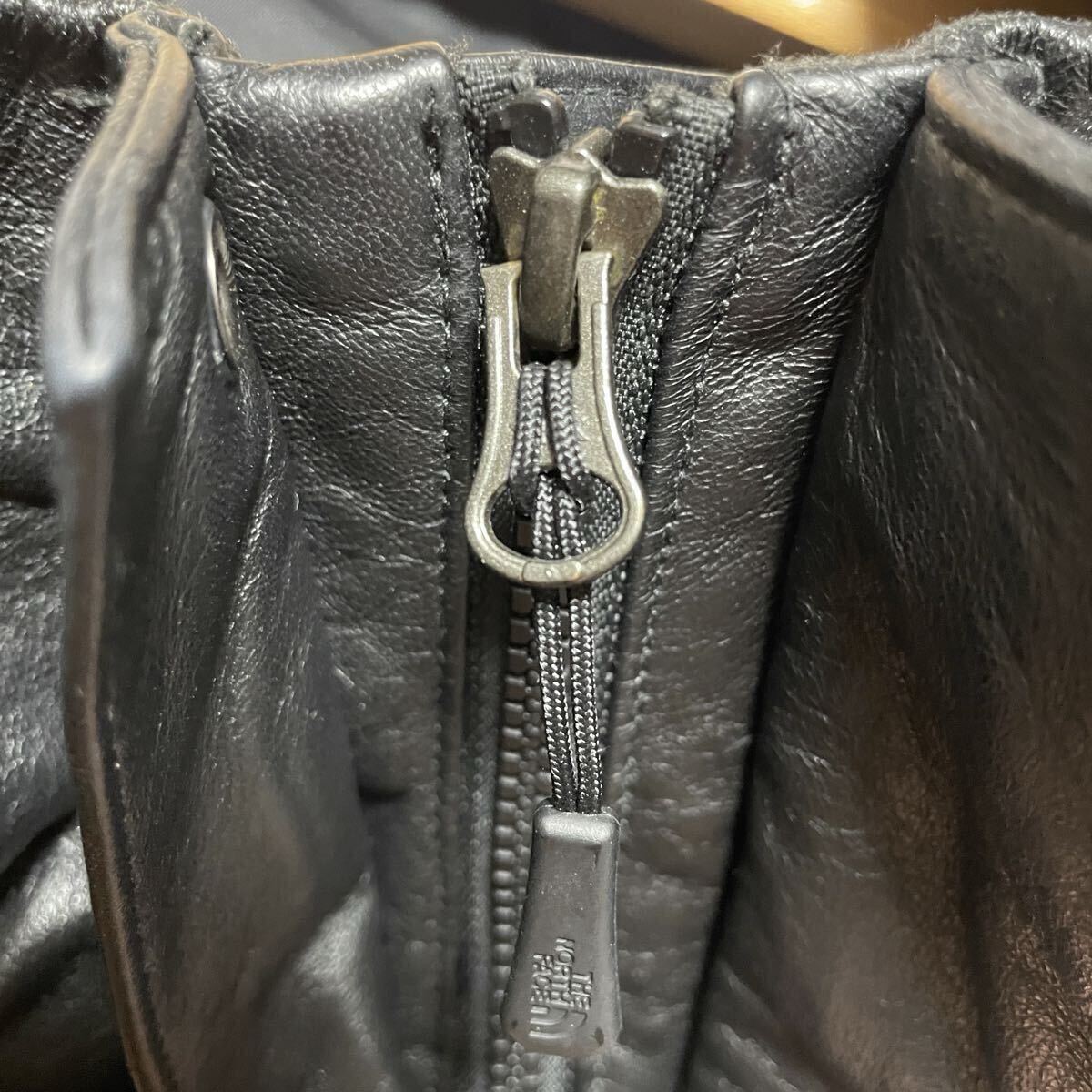 【鑑定料無料】Sサイズ 本革　SupremeThe North Face leather Mountain Jacket シュプリーム ノースフェイス　レザー　マウンテンパーカー_画像9