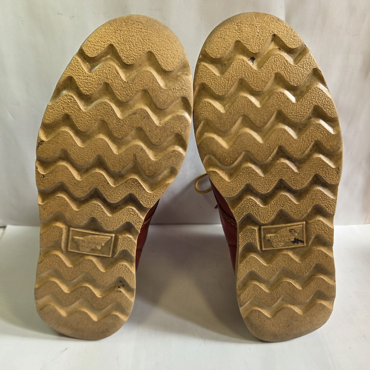 「RED WING アイリッシュセッター 茶 レザー」程度良し 中古 A791_画像7