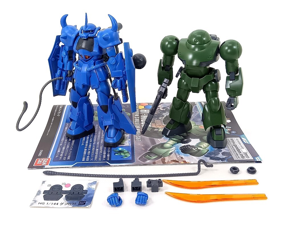 [ бесплатная доставка ] Gundam build Fighter zHGBFgfR35& высокий mok элемент комплект . конечный продукт + в подарок 