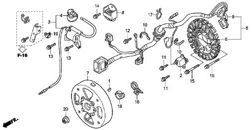 EU16i 純正 オイルキャップ HONDA インバーター 発電機 OIL フィラー キヤツプ EU16iT ホンダ NGK EU9i EU9iT EU9iH EX6 　/ zdf_画像7