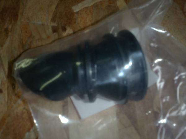 AF35 ZX 純正 エアクリナー コネクティングチューブ Live Dio ライブディオ AF34 エアクリ パイプ SR ゴム ホース 黒 チェスタ　 / gbl_画像1