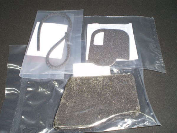 EU9i 純正 エアエレメント 3点セット HONDA インバーター 発電機 EX6 フィルター シール EU9i GP エネポ entry スポンジ LPガス / zt3.s_画像1