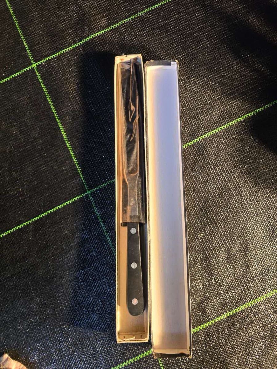 ヴォストフ WUSTHOF カービングフォーク ドイツ ゾーリンゲン ステンレス ドライザック 全長約315mm 中古現状_画像7