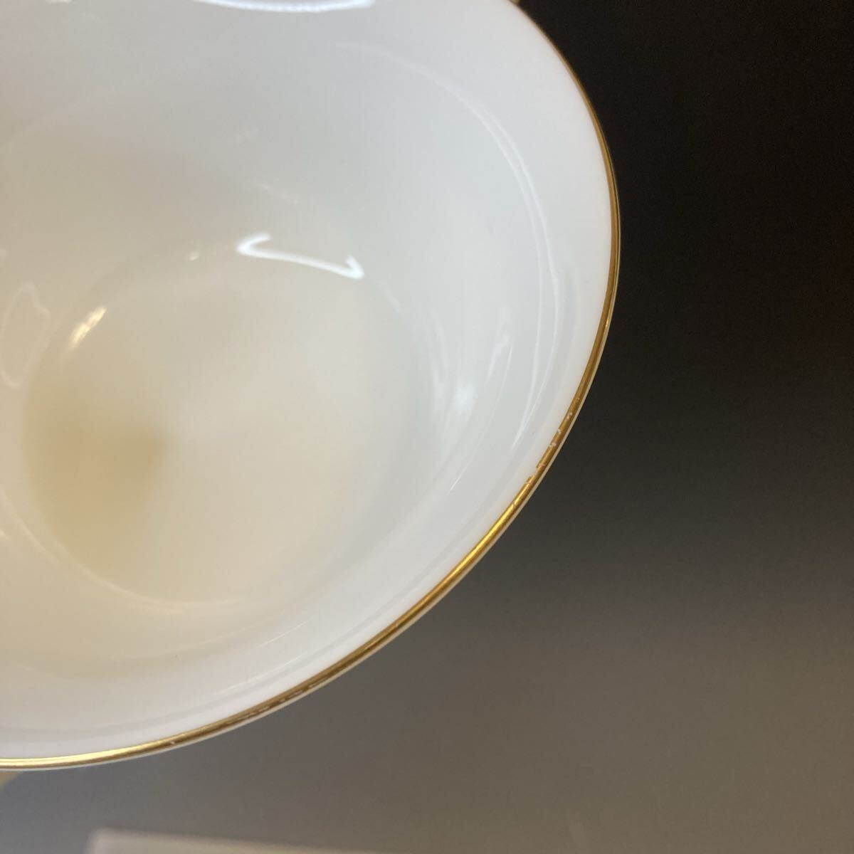 WEDGWOOD イングランド製 黒壺 ウェッジウッド オズボーン　ティーカップ＆ソーサー５客（ピオニー）USED ビンテージ 中古品_画像6