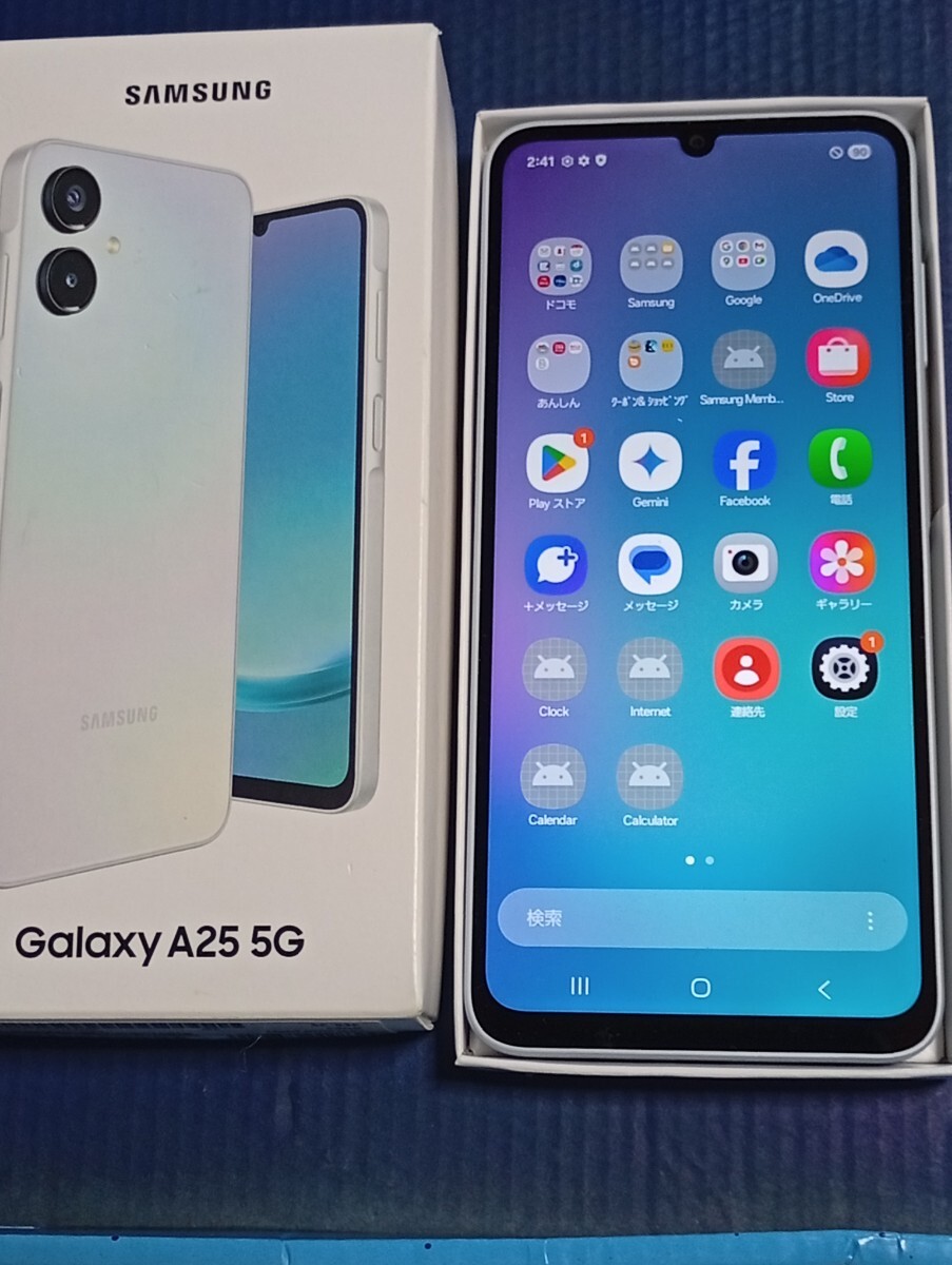 Galaxy A25 5G голубой DoCoMo SC-53F