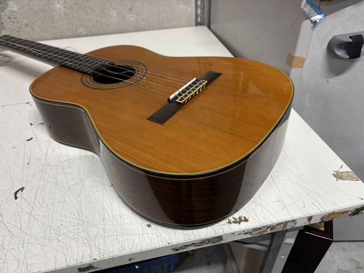 ZEN-ON ゼンオン Abe Guitar 330 クラシックギター 中古 現状品 _画像3