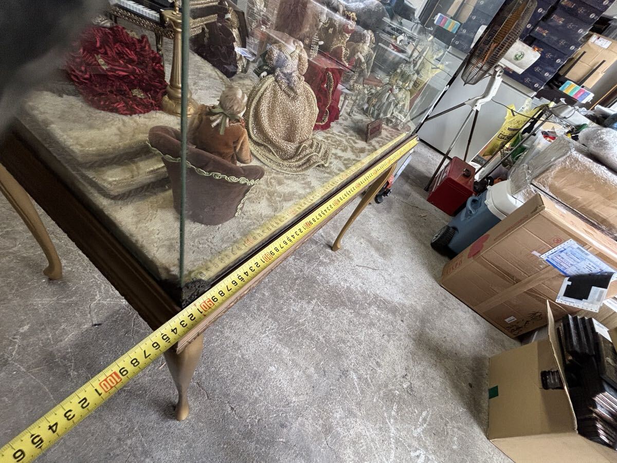 スキヨドール　舞踏会　 ガラスケース アンティーク インテリア 置物 ジオラマ　引き取り限定　京都市山科区発〜_画像2