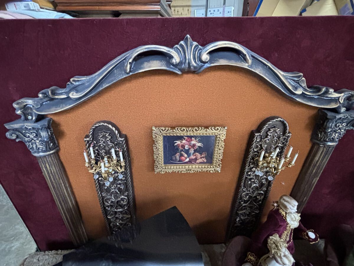 スキヨドール　舞踏会　 ガラスケース アンティーク インテリア 置物 ジオラマ　引き取り限定　京都市山科区発〜_画像9