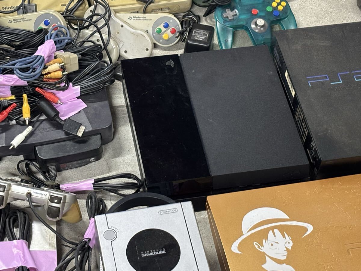 ゲーム機　PS4 PS3 PS2 PS SFC FC 64 Wii ゲームキューブ　など　大量　まとめて_画像4
